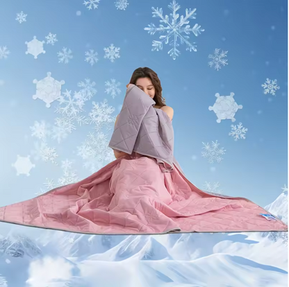 🌀The Arctic Breeze Cooling Blanket | Lightweight Summer Cooling Blanket for Hot Sleepers
