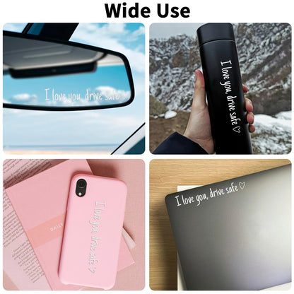 ✨Special price this week 💓"I love you, drive safe" sticker (10 pieces)