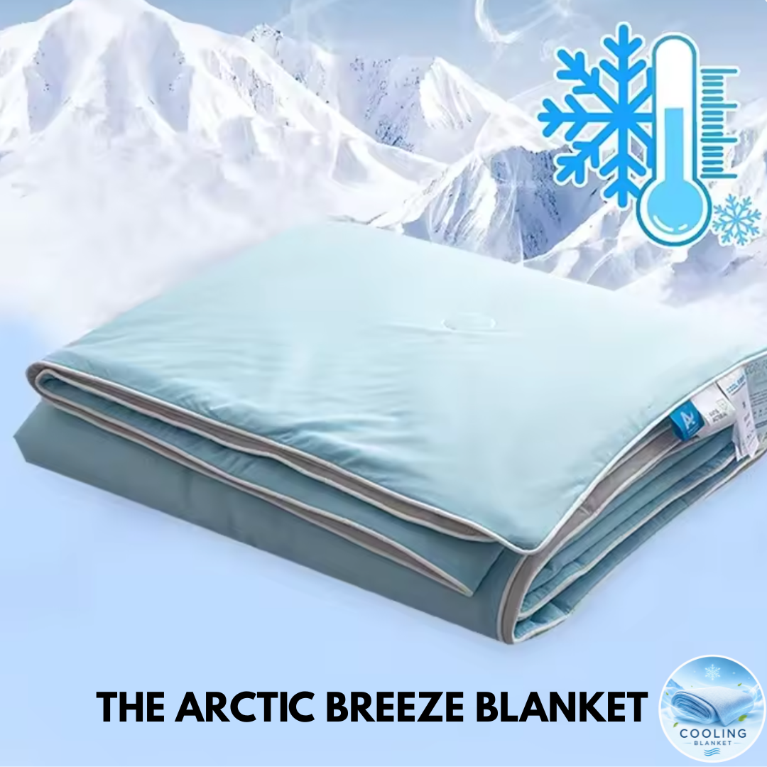 🌀The Arctic Breeze Cooling Blanket | Lightweight Summer Cooling Blanket for Hot Sleepers