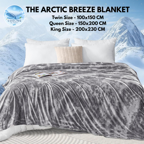 🌀The Arctic Breeze Cooling Blanket | Lightweight Summer Cooling Blanket for Hot Sleepers