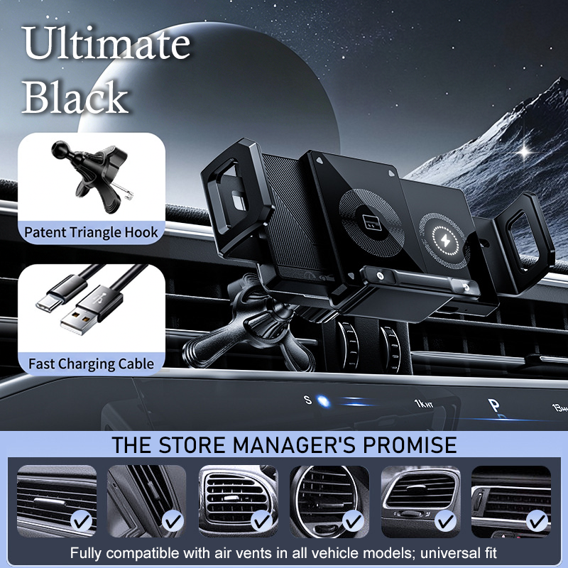 📱🚗Auto-Sensing Wireless Charging Car Phone/Pad Holder