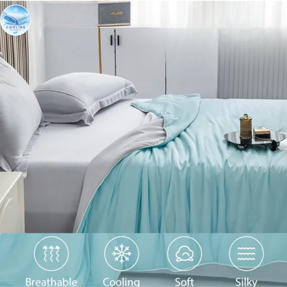 🌀The Arctic Breeze Cooling Blanket | Lightweight Summer Cooling Blanket for Hot Sleepers
