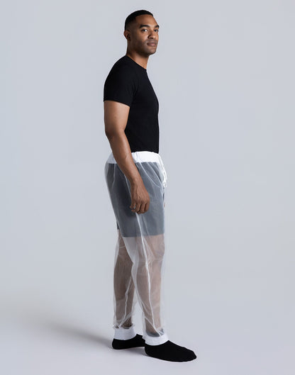 White Mesh Insect Protection Jacket | Lightweight Bug Barrier Outdoor Hoodie+Pant