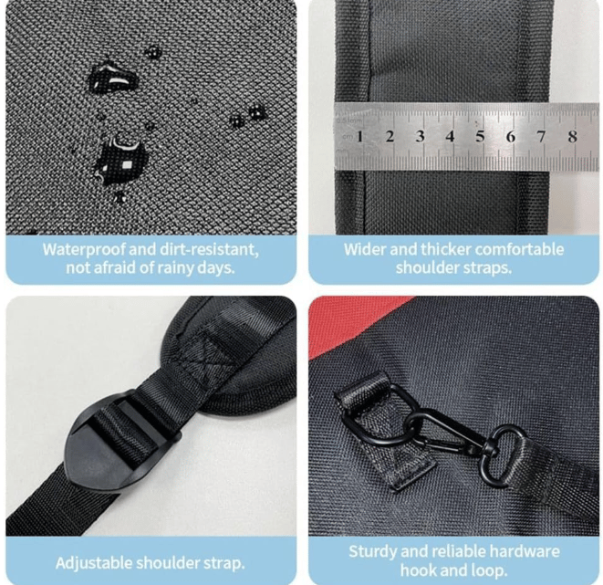 Waterproof Adjustable Dog Backpack Carrier