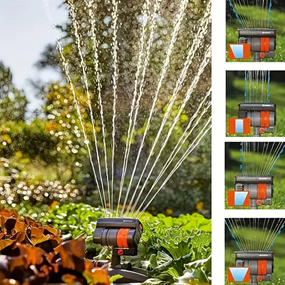 Stop Hand-Watering💦 50% OFF: The Precision Turret Sprinkler for a Lush, Green Lawn