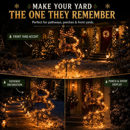 🎄✨"Christmas Magic Garden" Collection – Transform your garden into a winter wonderland with enchanting, flowing lights
