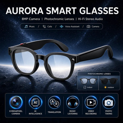 🎁Free Shipping 🔥Smart AI Camera Glasses Capture Every Moment, Hear Every Detail, Understand Every Language