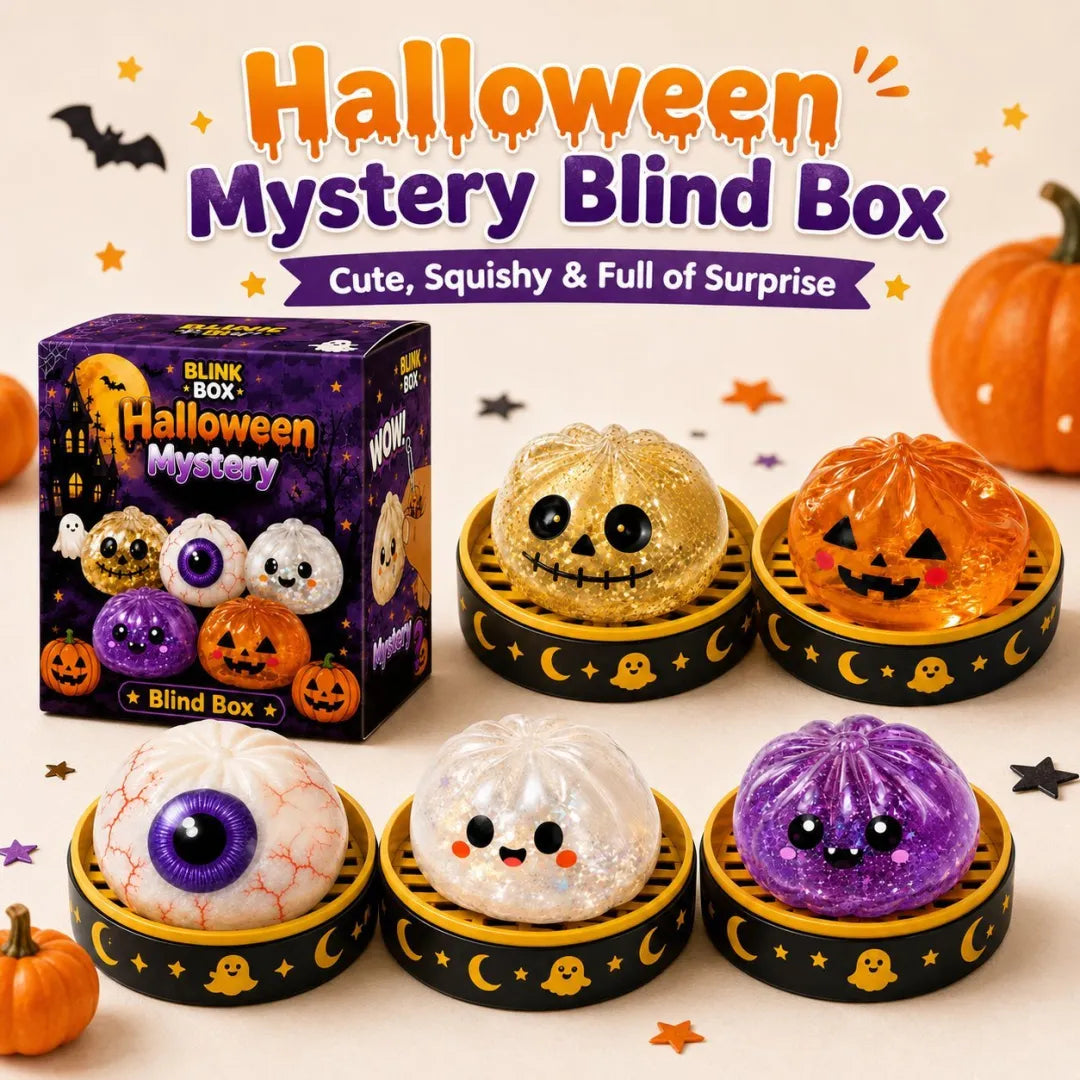 ⚡Hot Sales 49% OFF🔥Cute Halloween Scary Ghost Maruko Squeeze Toy Set