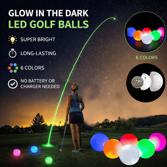 ⛳ Glow-On Impact LED Golf Balls