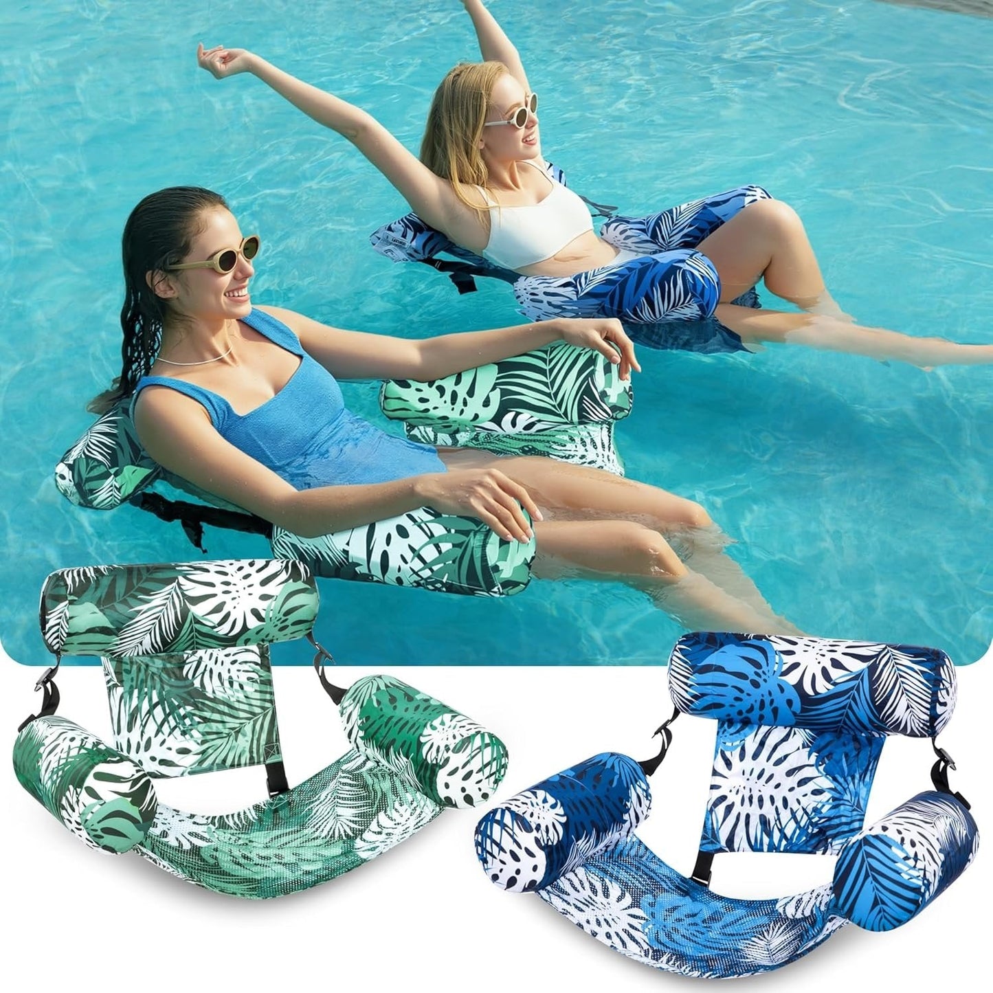 🌊SUMMER BESTSELLER🔥Inflatable Pool Floats Adult | No Sinking, No Leaks, All-Day Summer Comfort!