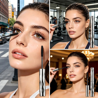 Steel Tube Spiral Mascara - Waterproof & Long-Lasting
