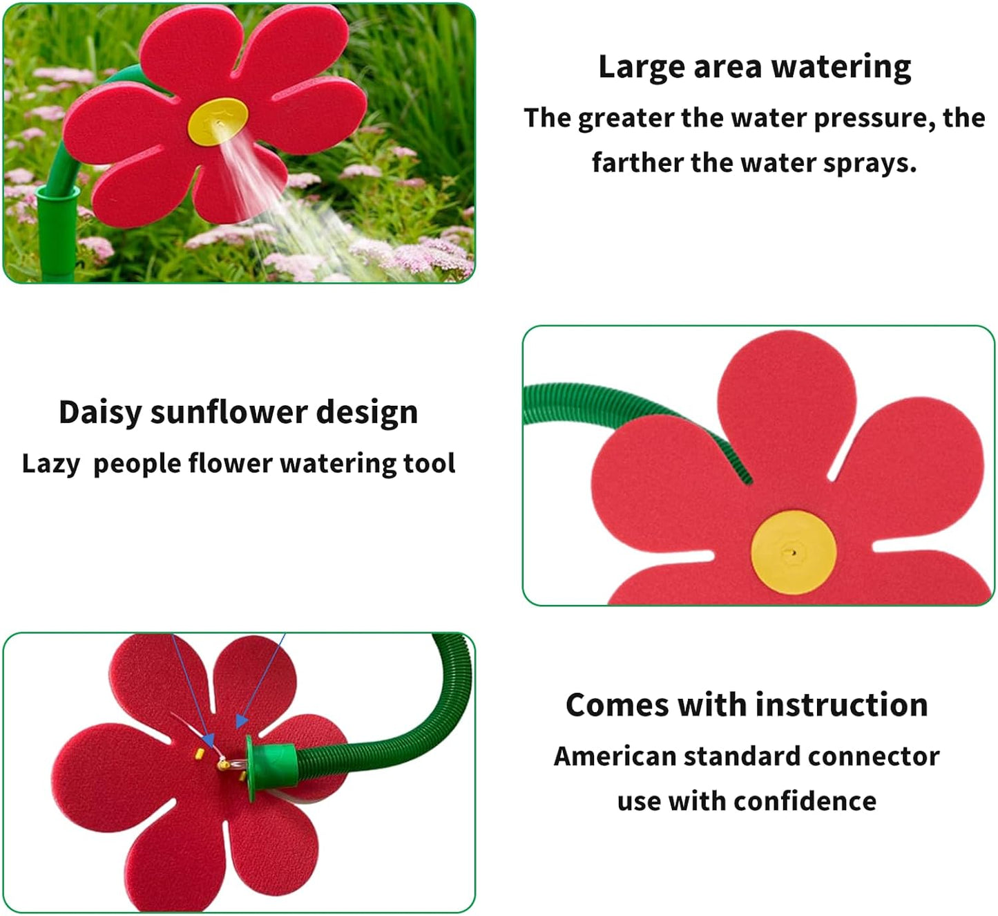 Crazy Dancing Flower Water Sprinklers-Enjoy 35% off instantly with your purchase now