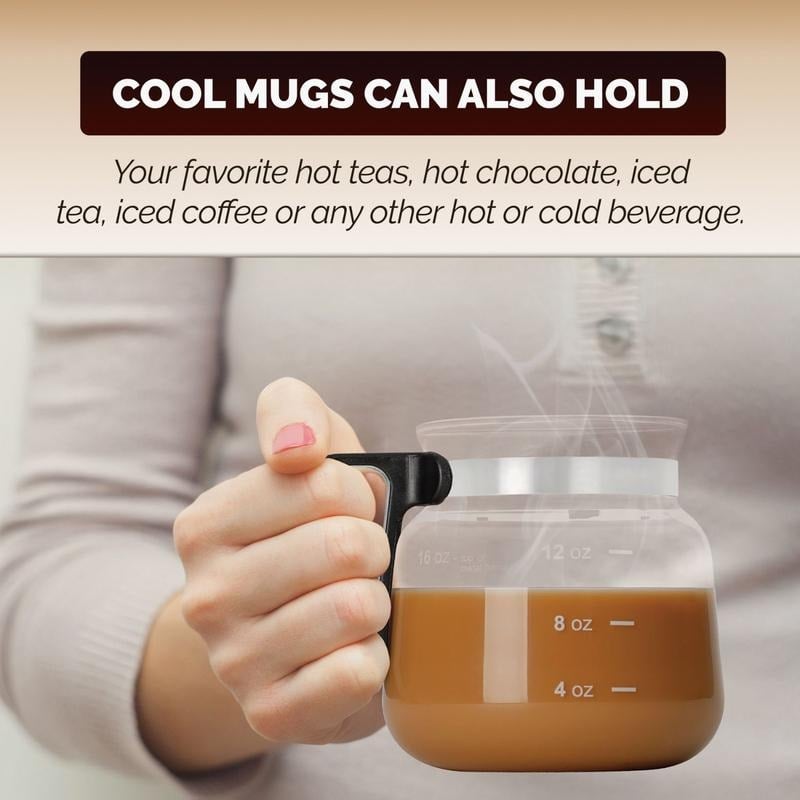💕 46% OFF💖☕ 16 Oz Glass Coffee Mug – Coffee Pot Style