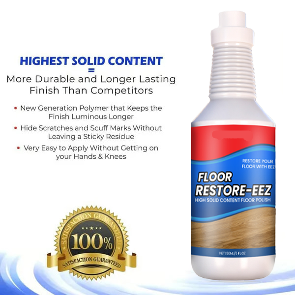 FINAL HOURS! 50% OFF NOW 🎁 50K+ Happy Customers & Flying Off Shelves! Stock Nearly Gone ✨ 🧴 Floor Restorer Instant Mirror-Like Shine + Long-Lasting Protection Transform Your Home Floors In Seconds