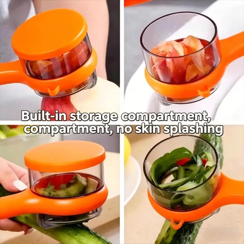 🔥50% OFF Today🔥Retractable Splash-Proof Peeler — No More Messy Kitchen Counters 🥔✨