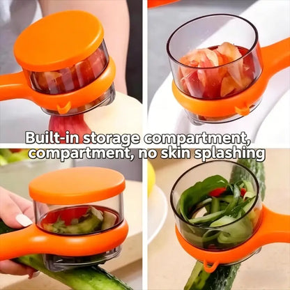 🔥50% OFF Today🔥Retractable Splash-Proof Peeler — No More Messy Kitchen Counters 🥔✨