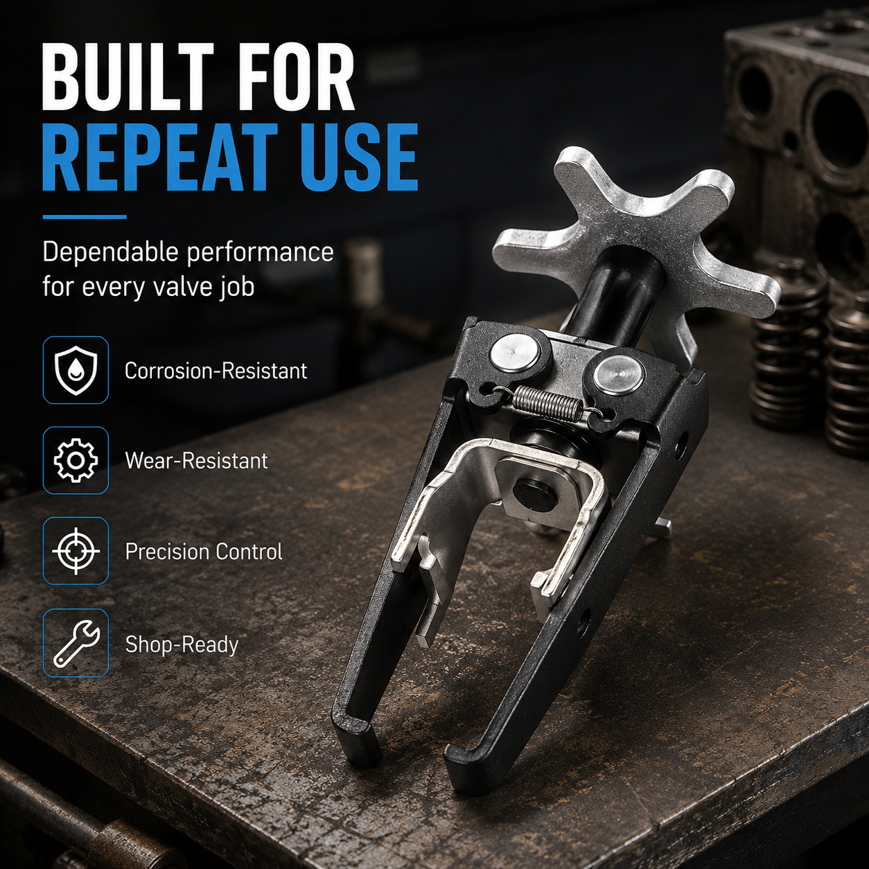 Overhead Valve Spring Compressor