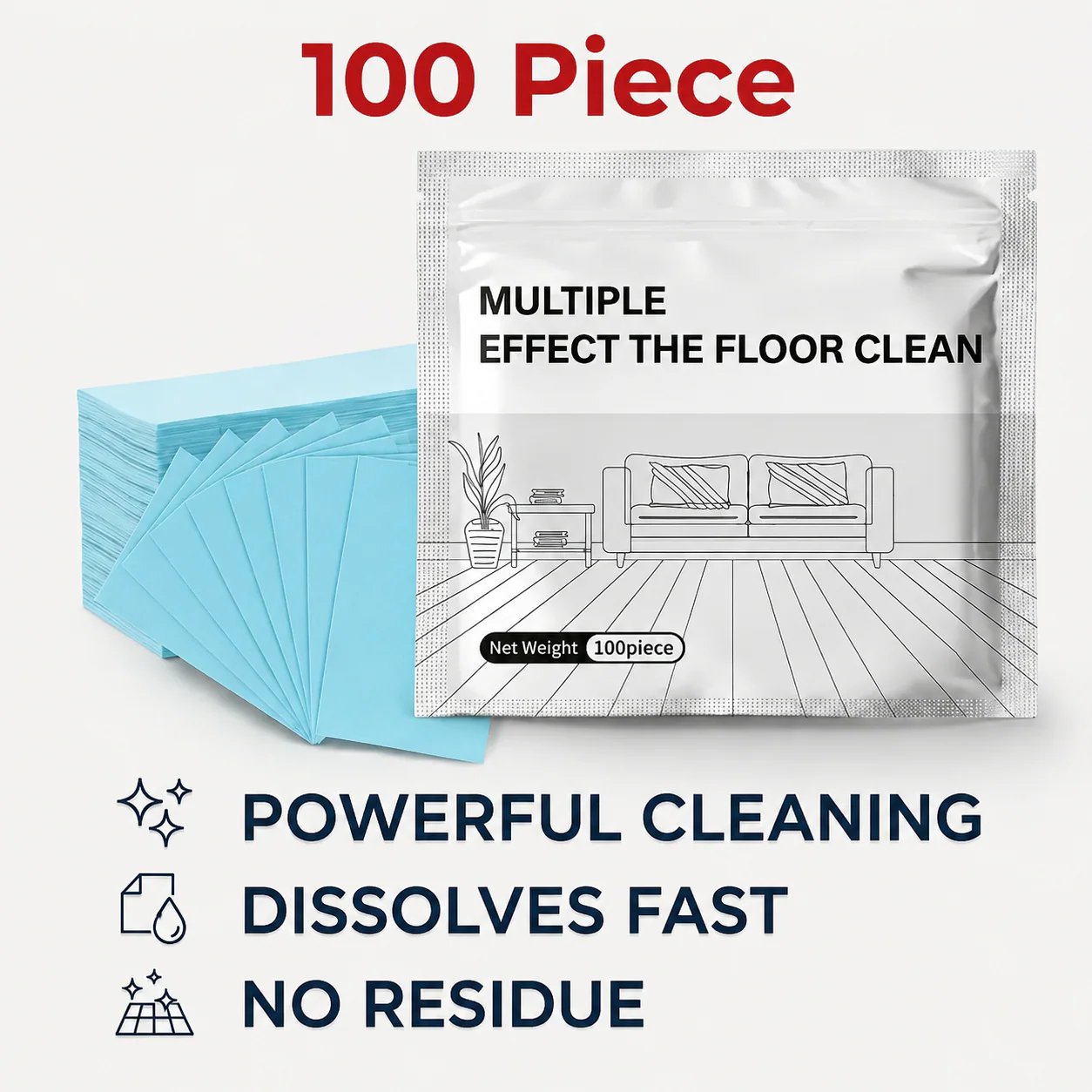 🔥Last Day 49% OFF🦠Multi-Surface Antibacterial Cleaner for Hardwood, Tile & Laminate🦠