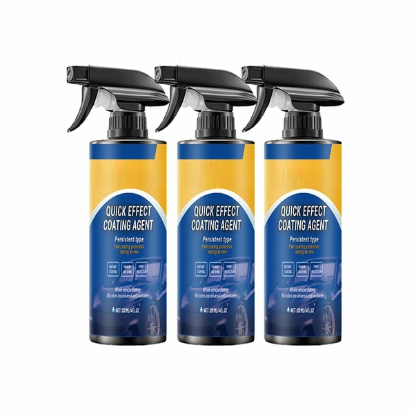 Advanced Silica Car Coating Spray - Safe for All Paints & Ceramic Coatings, Hydrophobic & Streak-Free