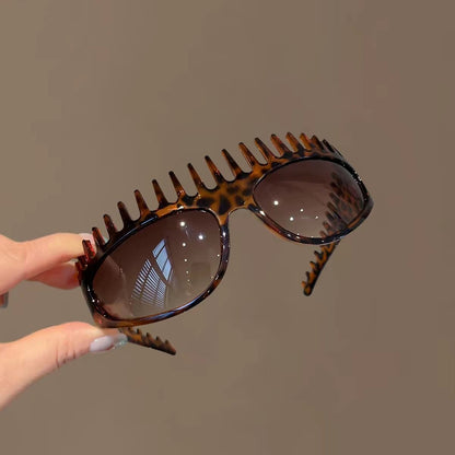 🔥50% OFF TODAY😎 2-in-1 Tortoiseshell Sunglasses Headband