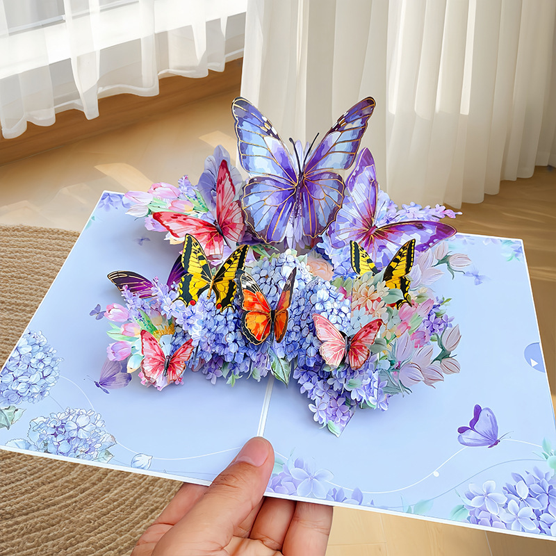 ✨ FLASH SALE: 40% OFF Vibrant 3D Butterfly Pop-Up Cards! ⏳🦋