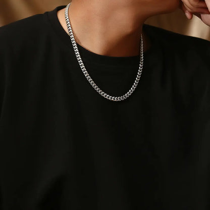 ❤️【Father’s Day】 Gifts for Dad, Cuban Chain Necklace with Message Card and Gift Box
