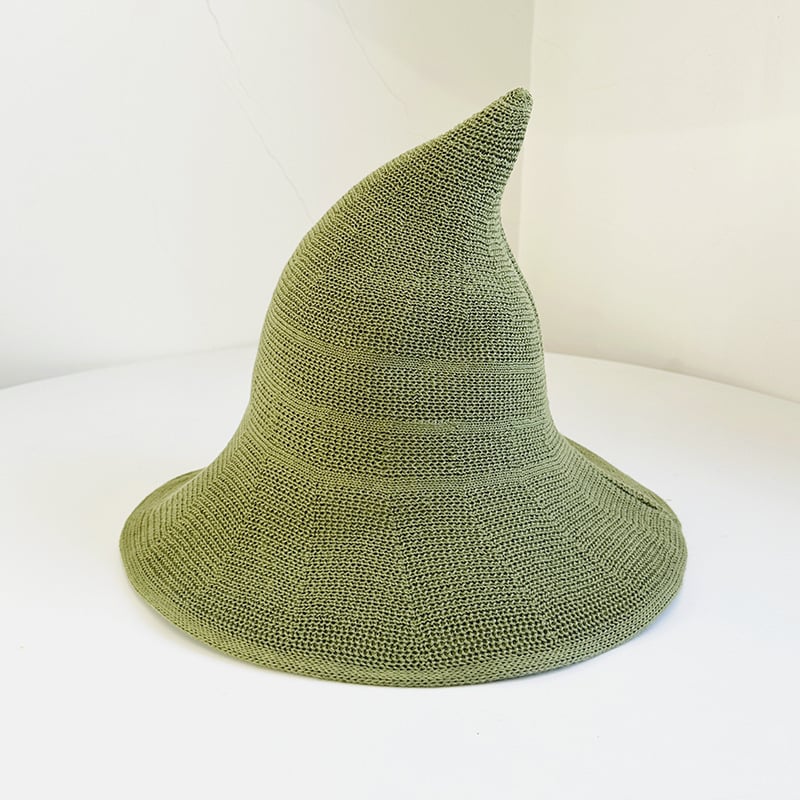 🧙 Knitted Wizard Hat  - ✨ Cozy Halloween Fantasy Costume Accessory(📦Buy 2 Free Shipping)