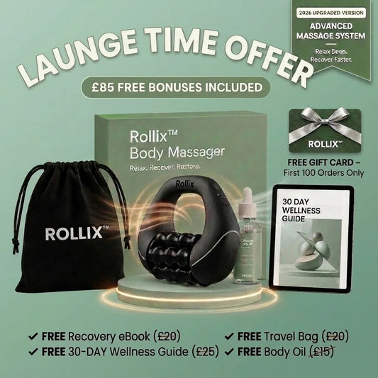 Mini Handheld Rolling Massager For Body Pain