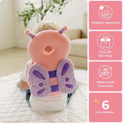 💥Limited Time Deal 50% OFF — Soft Baby Protection Backpack Prevents Head Bumps While Learning To Walk