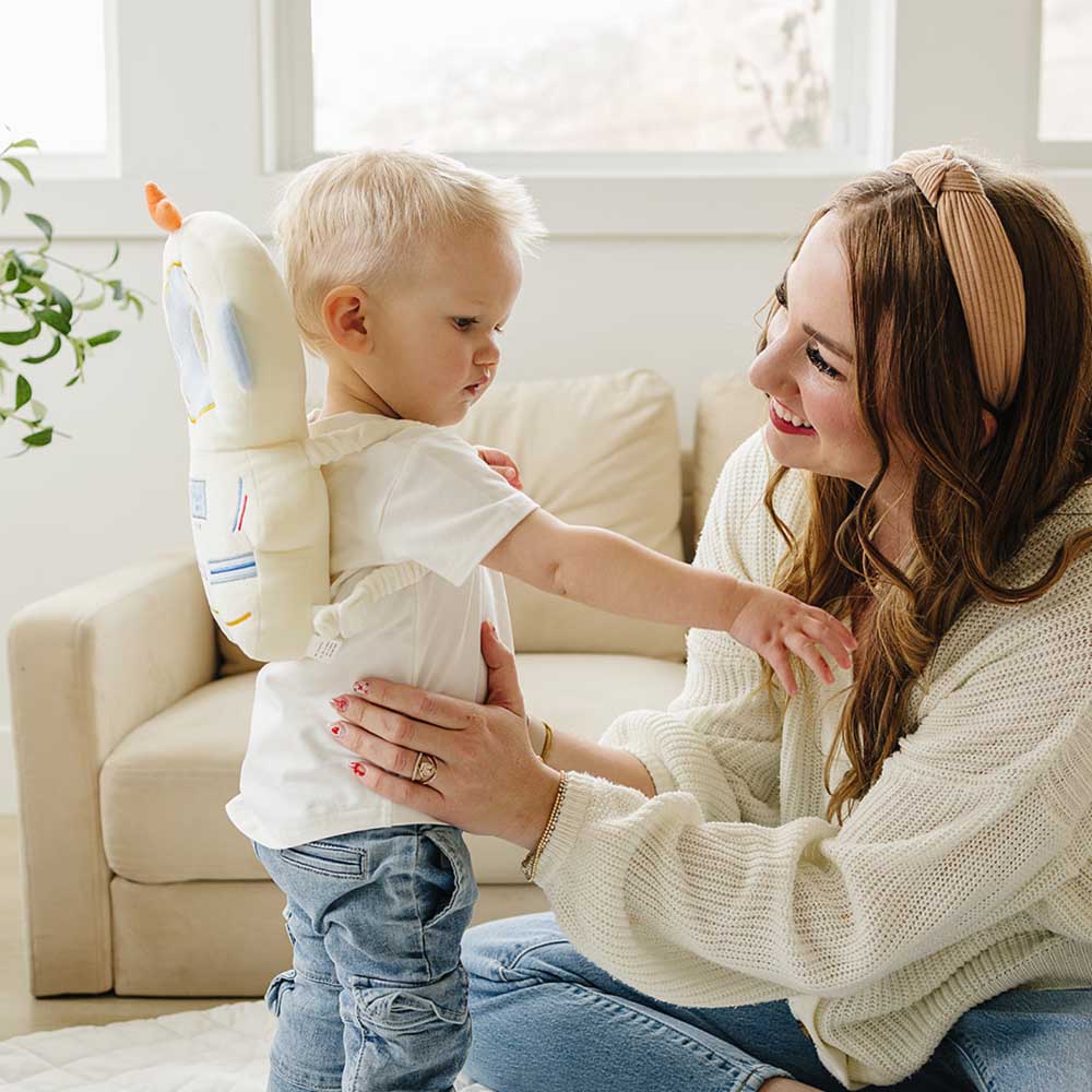 💥Limited Time Deal 50% OFF — Soft Baby Protection Backpack Prevents Head Bumps While Learning To Walk