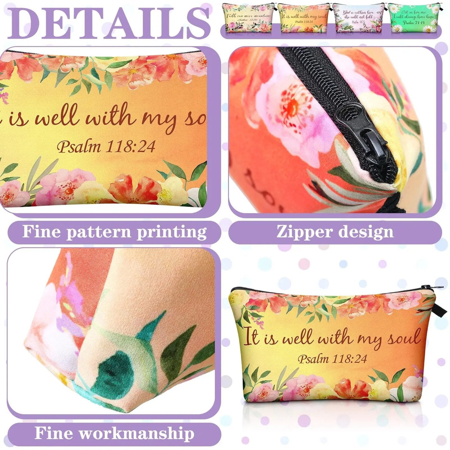 💖🎁Christian Makeup Bag