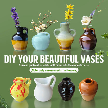 🎁✨Only $3.99 Each! 🧲Mini Magnetic Ceramic Vase