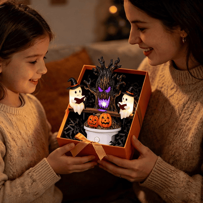 🔥HOT SALE 49% OFF🎃👻Animated Seesaw Ghost Plug In LED Night Light