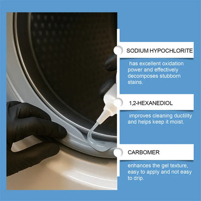 Mold Stain Remover Gel Cleaner for Washing Machines & Bathrooms