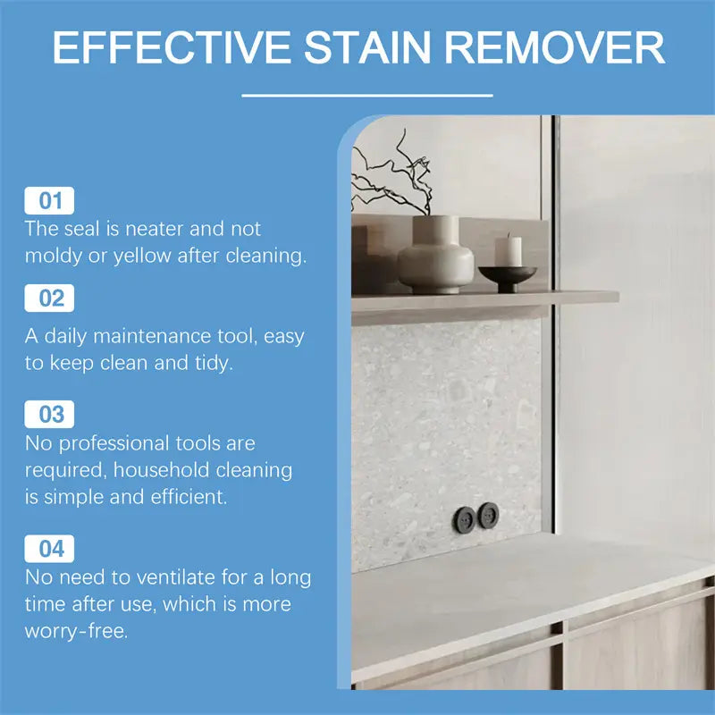 Mold Stain Remover Gel Cleaner for Washing Machines & Bathrooms