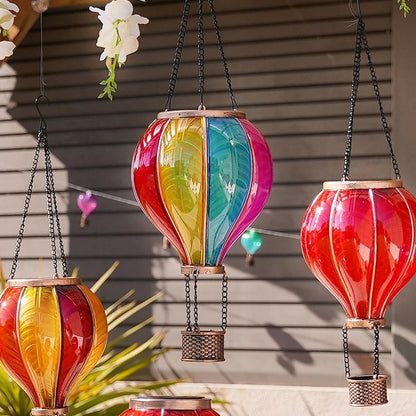 🔥Solar Hanging Rainbow Balloon Lantern🎈