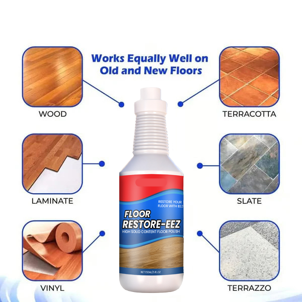 FINAL HOURS! 50% OFF NOW 🎁 50K+ Happy Customers & Flying Off Shelves! Stock Nearly Gone ✨ 🧴 Floor Restorer Instant Mirror-Like Shine + Long-Lasting Protection Transform Your Home Floors In Seconds
