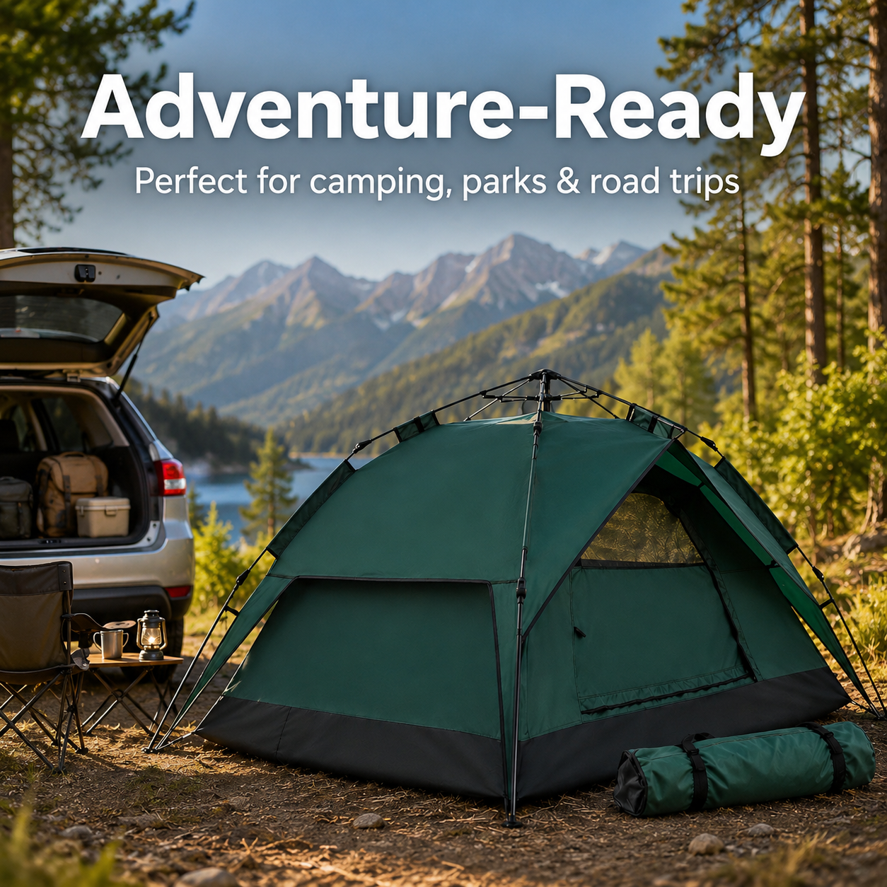 ✨Instant Pop-Up Camping Tent | Waterproof Lightweight Outdoor Ten
