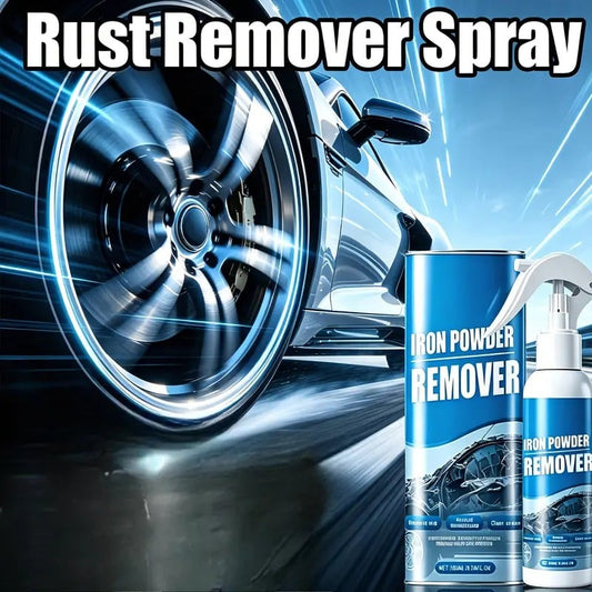 100ML Auto Iron Powder Remover – Safe for All Wheels & Paint 🛡️