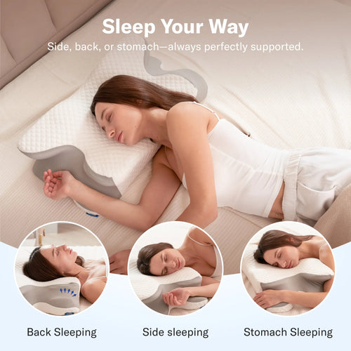 Ergonomic Cervical Pillow for Cozy Sleep