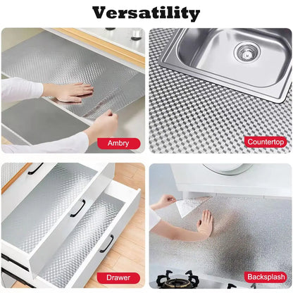 💧Oil-Proof & Waterproof✨ Easy-Clean Kitchen Wallpaper