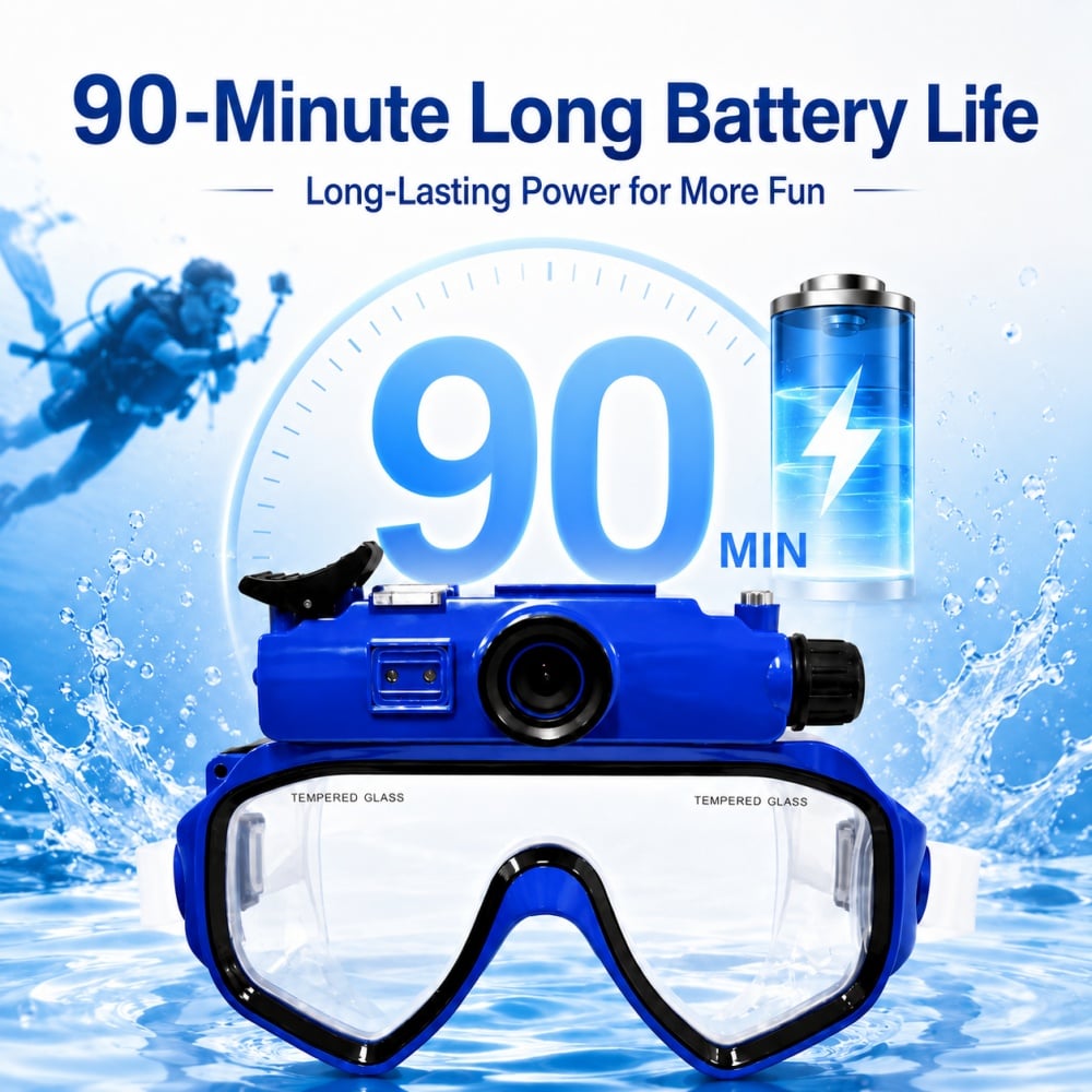 🤿2K Recording Goggles-HD Underwater Photography Glasses