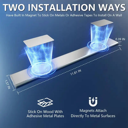 Rechargeable Under Cabinet Lights with Remote, Motion Sensor Closet Light, 3 Color Temps Dimmable Magnetic Night Light