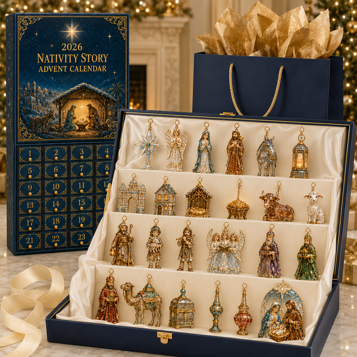 🔥Last 30pcs✨⏰ Limited anniversary edition✨50% OFF!🔥2026 Advent Calendar: The Coming of Jesus