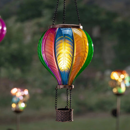 🔥Solar Hanging Rainbow Balloon Lantern🎈