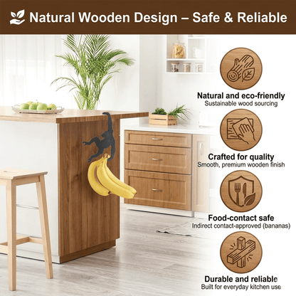🐵 Cheeky Chimp Banana Hook（9 pieces）