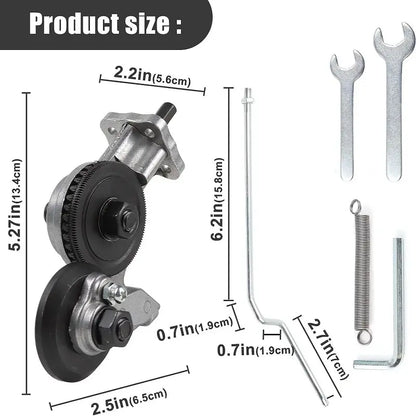 🔥 HOT SALE: Electric Metal Cutter Drill Attachment – Say Goodbye to Hand Fatigue & Cut Metal Like Butter!
