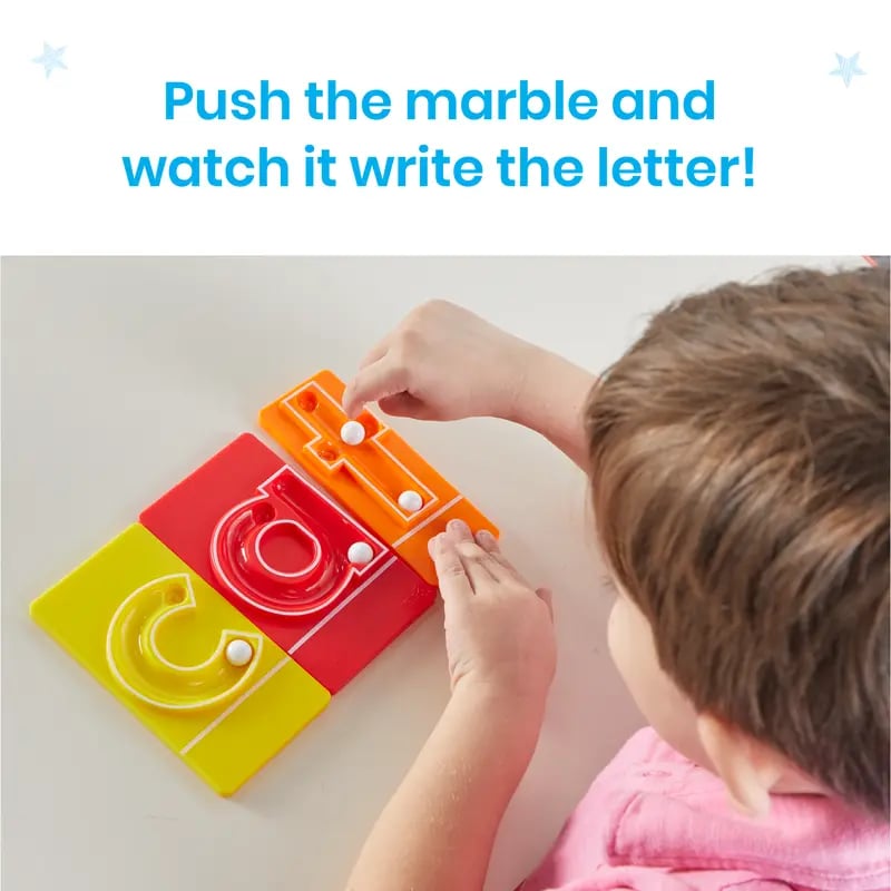 Marble Tracers: Roll Into Letter-Writing Fun! 🌀Stop the Handwriting Struggles! ✍️✨
