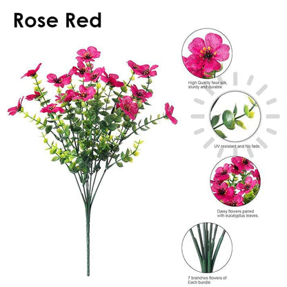 💥49% OFF🌺UV Resistant Colorful Artificial Flower💐🌺UV Resistant Fade-Free Colourful Artificial Flower