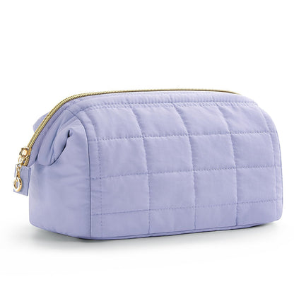 Puffy Padded Travel Cosmetic Organizer for Women